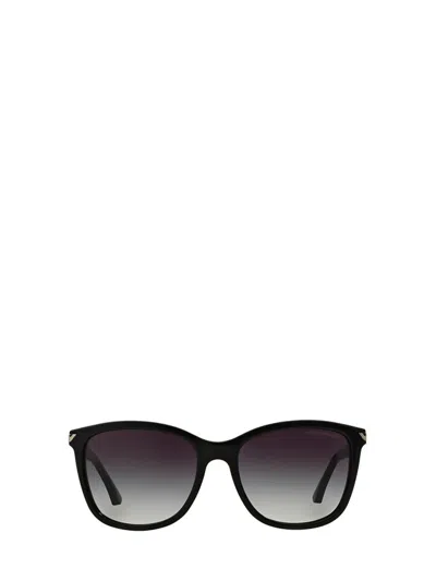 Emporio Armani Logo Sunglasses In Black