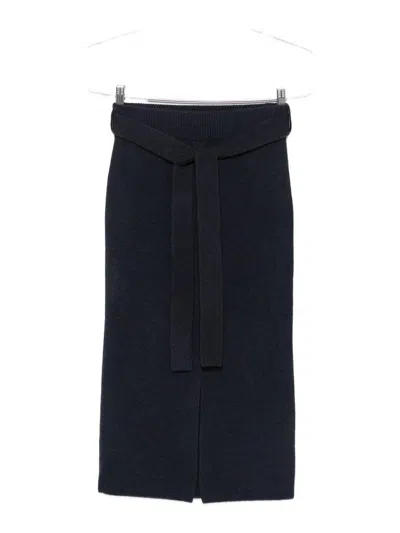 EMPORIO ARMANI WOOL MIDI SKIRT