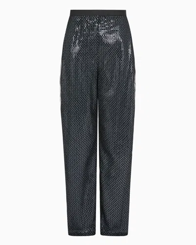 Emporio Armani Fashion Trousers In Blue