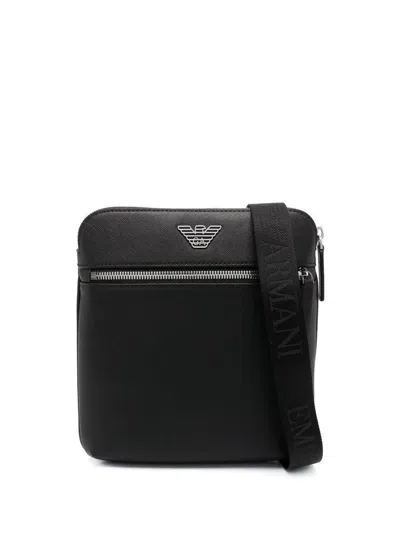Emporio Armani Faux Leather Crossbody Bag