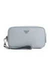 Emporio Armani Faux Leather Wash Bag