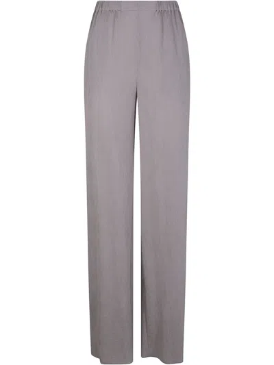 EMPORIO ARMANI FINE-RIBBED TROUSERS