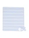 Emporio Armani Fish-motif Blanket In Blue