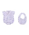 Emporio Armani Fish-motif Cotton Bodysuit In White