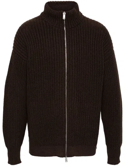 Emporio Armani Sweaters In Brown