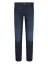 Emporio Armani Denim Cotton Jeans In Blue