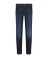 Emporio Armani Denim Cotton Jeans In Blue