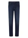 Emporio Armani J75 Slim-fit Selvedge Denim Jeans In Blue