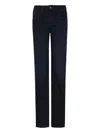Emporio Armani Tailored Denim Trousers Five Pockets In Multi