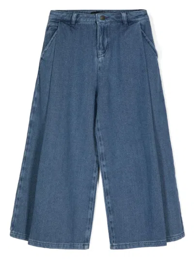 Emporio Armani Kids' Five-pocket Jeans In Denim