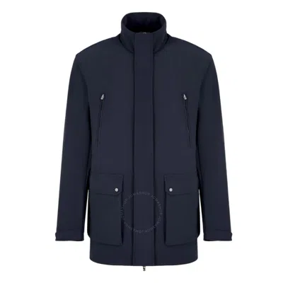EMPORIO ARMANI EMPORIO ARMANI FLAP-POCKET LONG-SLEEVE JACKET