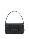 Emporio Armani Flap Shoulder Bag In Black