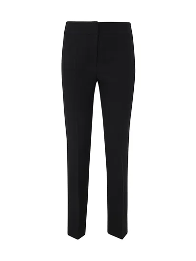 Emporio Armani Flared Trousers In Black