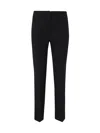 Emporio Armani Flared Trousers In Black
