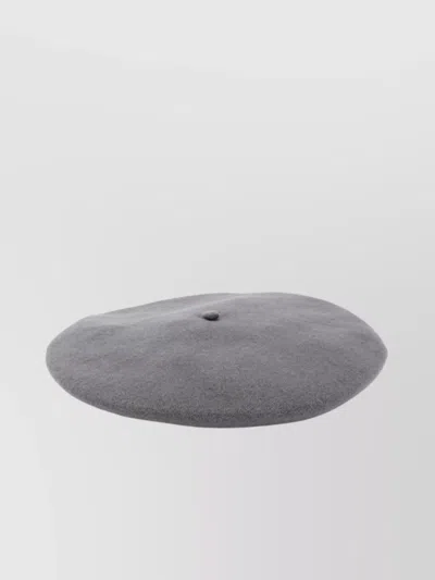 Emporio Armani Flat Crown Round Shape Soft Texture Hat