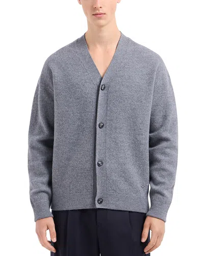 Emporio Armani Fleece Cardigan