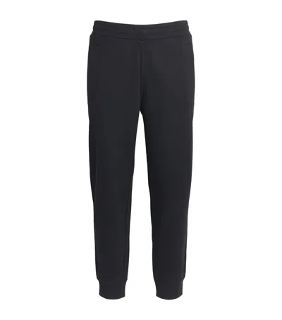 Emporio Armani Fleece Sweatpants In Black