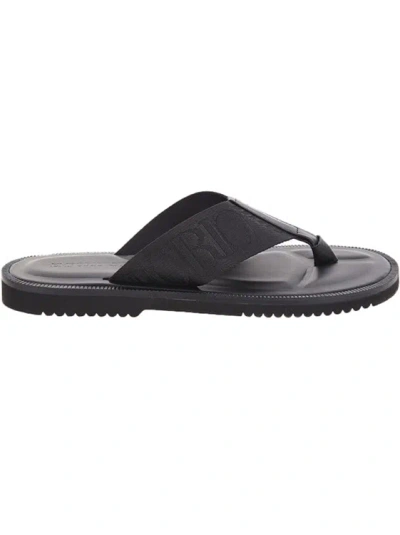 Emporio Armani Flip-flop Sandals In Black