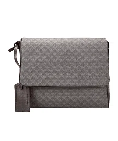 Emporio Armani Flip Shoulder Bag In Black