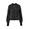 Emporio Armani Fluffy Viscose-blend Cardigan In Black