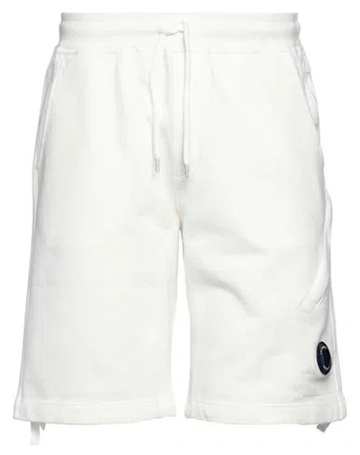 Emporio Armani For C.p. Company Emporio Armani For C. P. Company Man Shorts & Bermuda Shorts White Size S Cotton