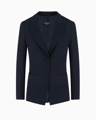 Emporio Armani Formal Jackets In Blue