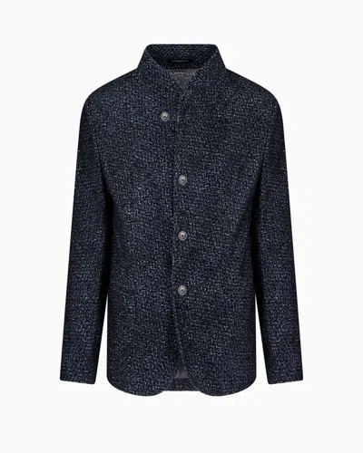 Emporio Armani Formal Jackets In Blue
