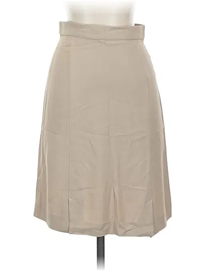 Pre-owned Emporio Armani Formal Skirt In Tan