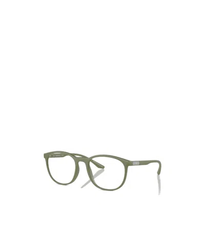 Emporio Armani Full Frame Plain Mirror In Green