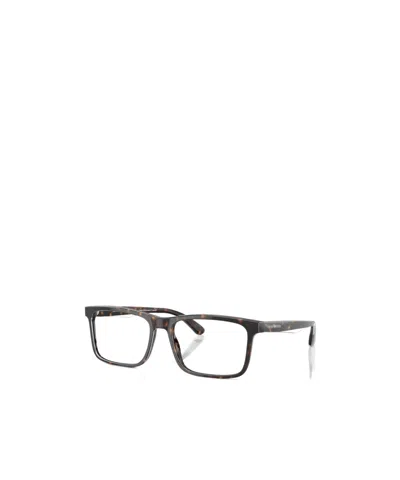 Emporio Armani Full Frame Plain Mirror In Black