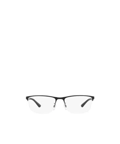 Emporio Armani Full Frame Plain Mirror In Black