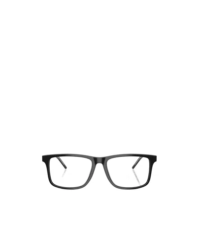Emporio Armani Full Frame Plain Mirror In Black