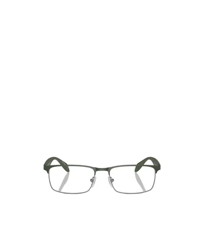 Emporio Armani Full Frame Plain Mirror In Gray