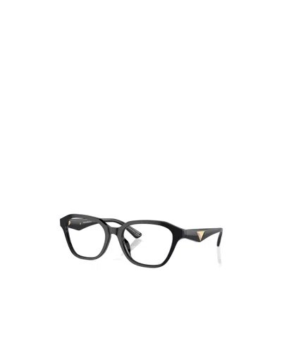 Emporio Armani Full Frame Plain Mirror In Black