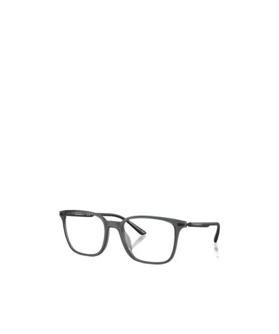 Emporio Armani Full Frame Plain Mirror In Black