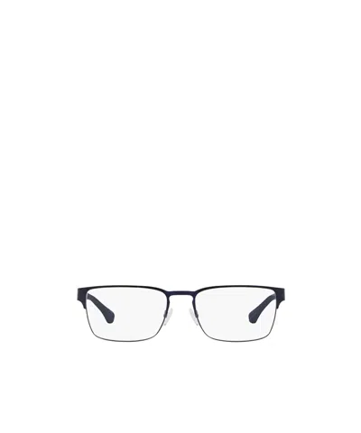 Emporio Armani Full Frame Plain Mirror In Blue