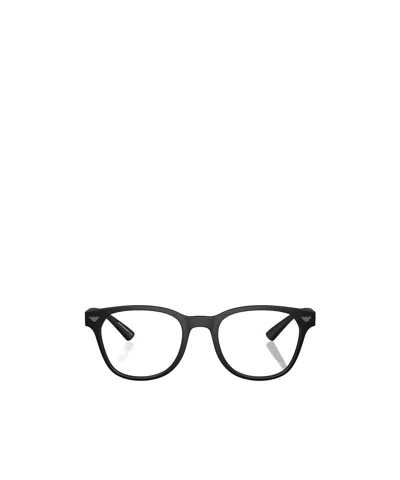 Emporio Armani Full Frame Plain Mirror In Black