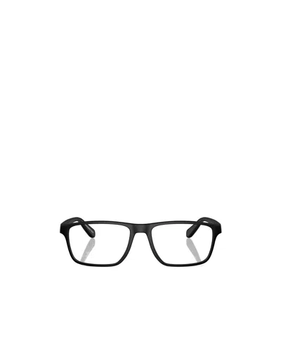 Emporio Armani Full Frame Plain Mirror In Black