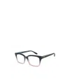 Emporio Armani Full Frame Plain Mirror In Black