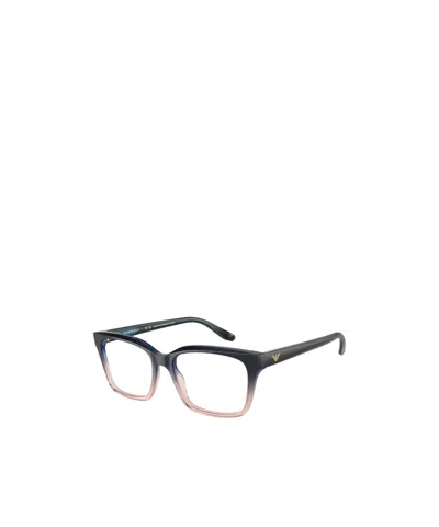 Emporio Armani Full Frame Plain Mirror In Black
