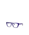 Emporio Armani Full Frame Plain Mirror In Purple