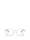 Emporio Armani Full Frame Plain Mirror In Gold