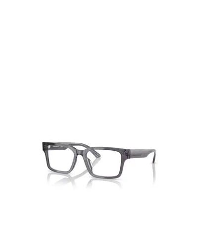 Emporio Armani Full Frame Plain Mirror In Gray