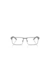 Emporio Armani Full Frame Plain Mirror In Gray