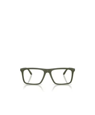 Emporio Armani Full Frame Plain Mirror In Green