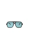 Emporio Armani Full Frame Sunglasses In Black
