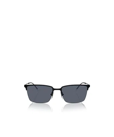 Emporio Armani Full Frame Sunglasses In Blue