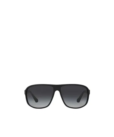 Emporio Armani Full Frame Sunglasses In Black