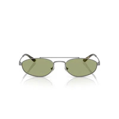 Emporio Armani Full Frame Sunglasses In Green