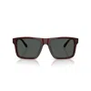 Emporio Armani Full Frame Sunglasses In Red